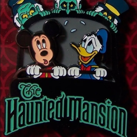 SOLD Haunted Mansion Mickey Donald Doom Buggy Pin - Picture 2 of 4